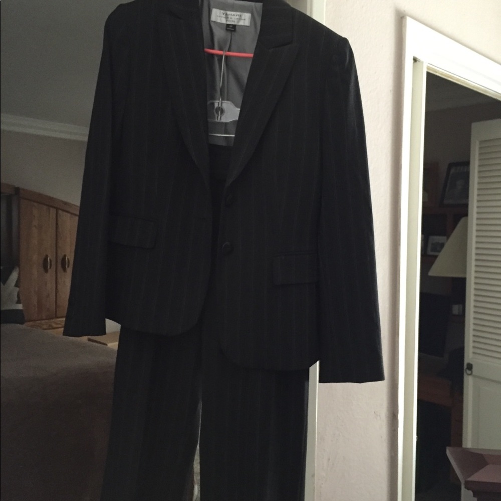 Two piece pant suit
